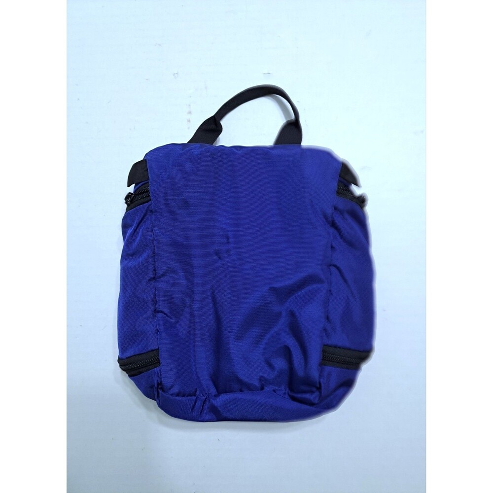 LL Bean Personal Travel Bag Vintage Toiletry Organizer Hanging Shower Blue - Picture 8 of 8